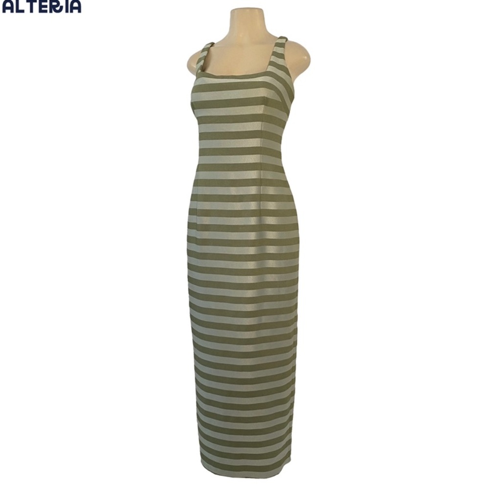 Vintage, One of a kind, green gown